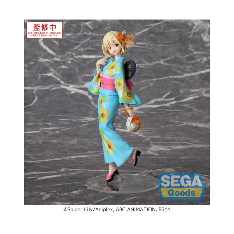Lycoris Recoil Luminasta PVC statuette Chisato Nishikigi Festival in Yukata 19 cm