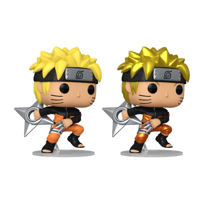 Naruto assortment POP! Animation Vinyl Figure Naruto(Shrkn) w/CH 9 cm (6) Pop figures