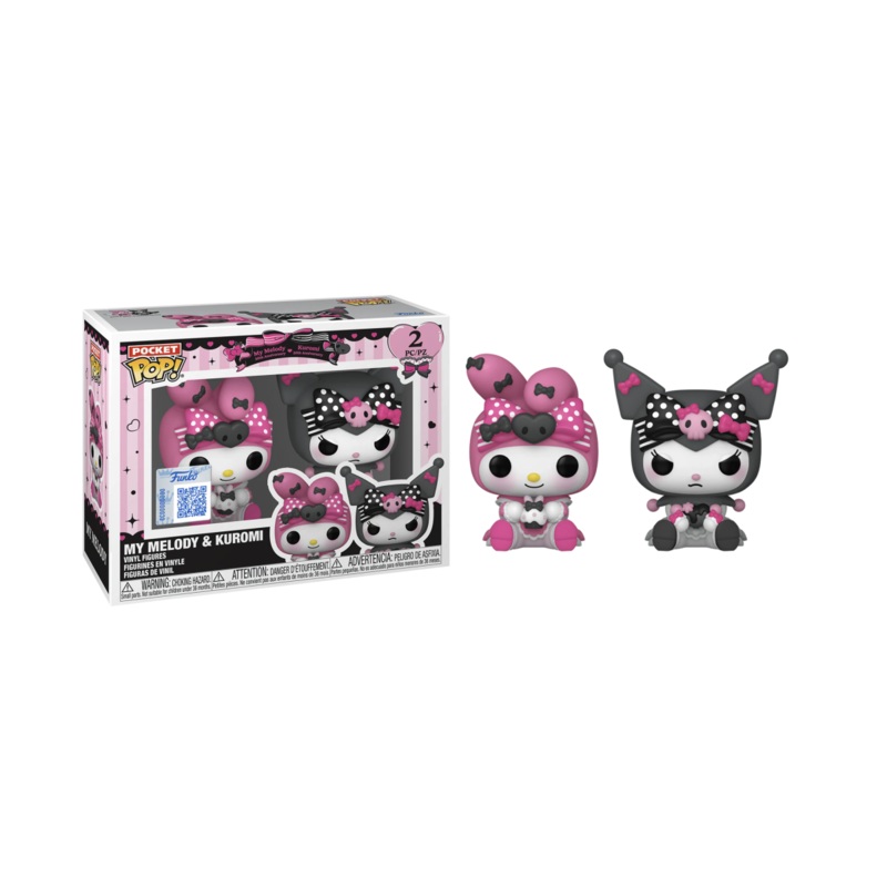 SANRIO – Pocket POP 2 Pack – Kuromi / My Melody