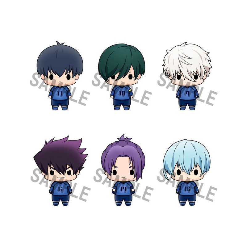 Blue Lock Chokorin Mascot Series pack 6 trading figures Vol. 2 5 cm