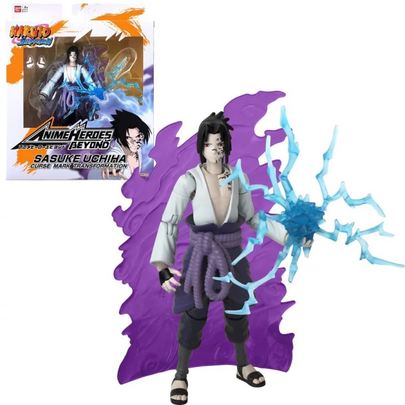 NARUTO – Sasuke with transf. – Figure Anime Heroes Beyond 17cm Figurine