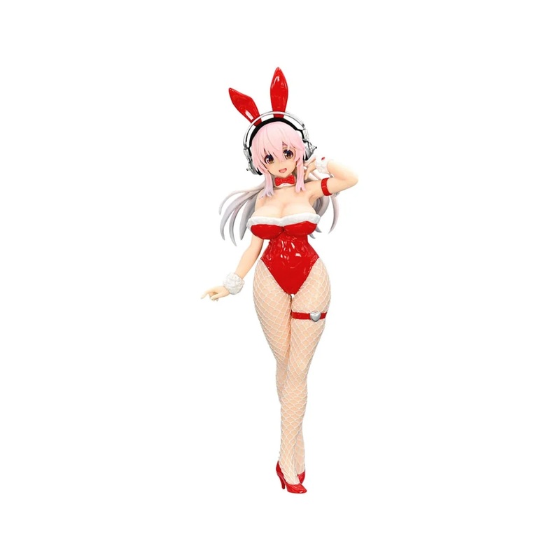 Super Sonico BiCute Bunnies Red Color Ver. 30cm Figurine