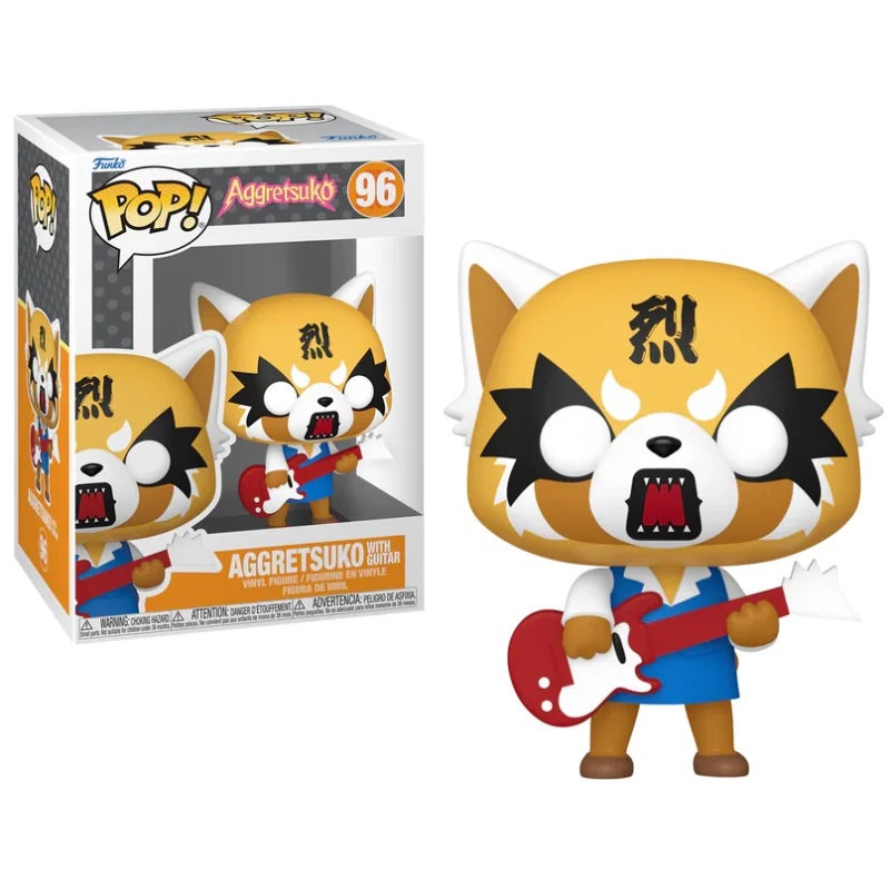 AGGRETSUKO – POP Sanrio N 96 – Aggretsuko With Guitar Pop figures