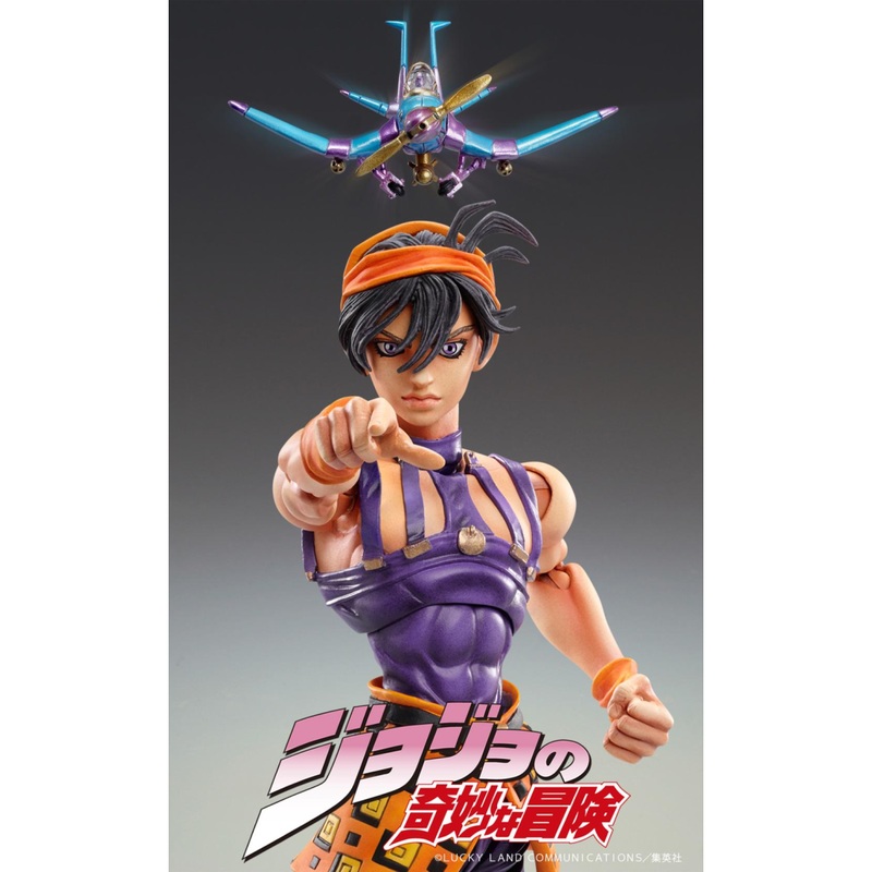 JOJO PART 5 – Narancia Ghirgaa & Aerosmith – Chozokado Figure 14.5cm Figurine