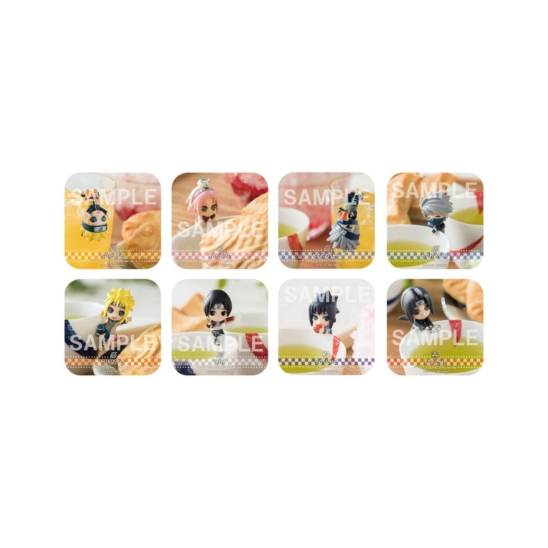 Naruto Shippuden Ochatomo Series assortment trading figures 5 cm Konoha Break Time (8)
