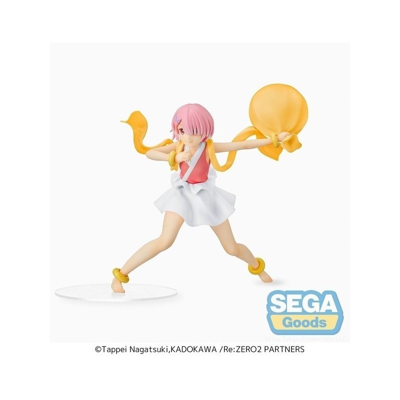 Re Zero Ram Wind God Ver. SPM Figure Figurine
