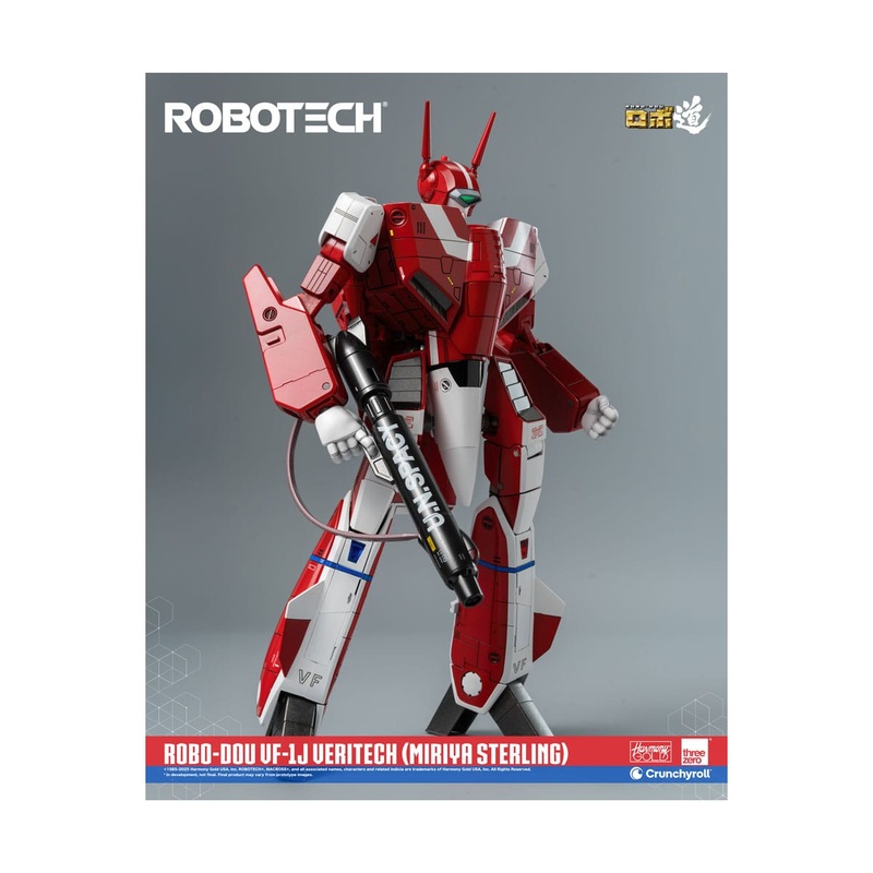 Robotech – ROBO-DOU VF-1J Veritech action figure (Miriya Sterling) 20 cm Figurine