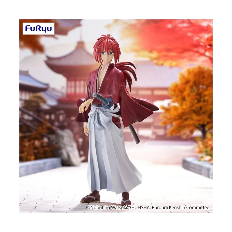 Rurouni Kenshin: Meiji Kenkaku Romantan Trio-Try-iT Kenshin Himura 19 cm Figurine