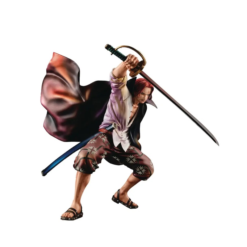 One Piece Playback Memories Red-Haired Shanks Portrait.Of.Pirates Figure by Megahouse