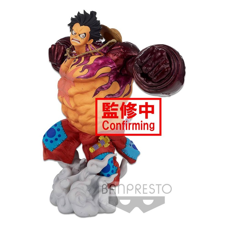One Piece World Figure Colosseum 3 Super Master Stars Monkey D. Luffy Gear 4 (The Brush)