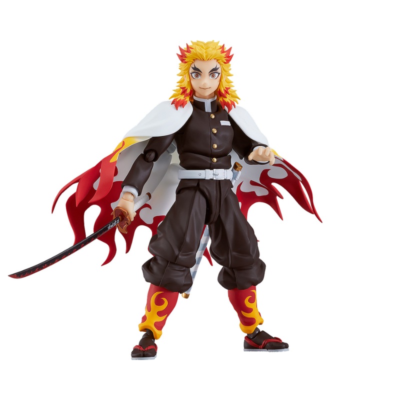 Demon Slayer Kimetsu no Yaiba: Kyojuro Rengoku Figma Action Figure by Max Factory