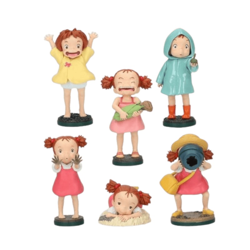 DX Mei – chan all types set / My Neighbor Totoro Figure By Semic