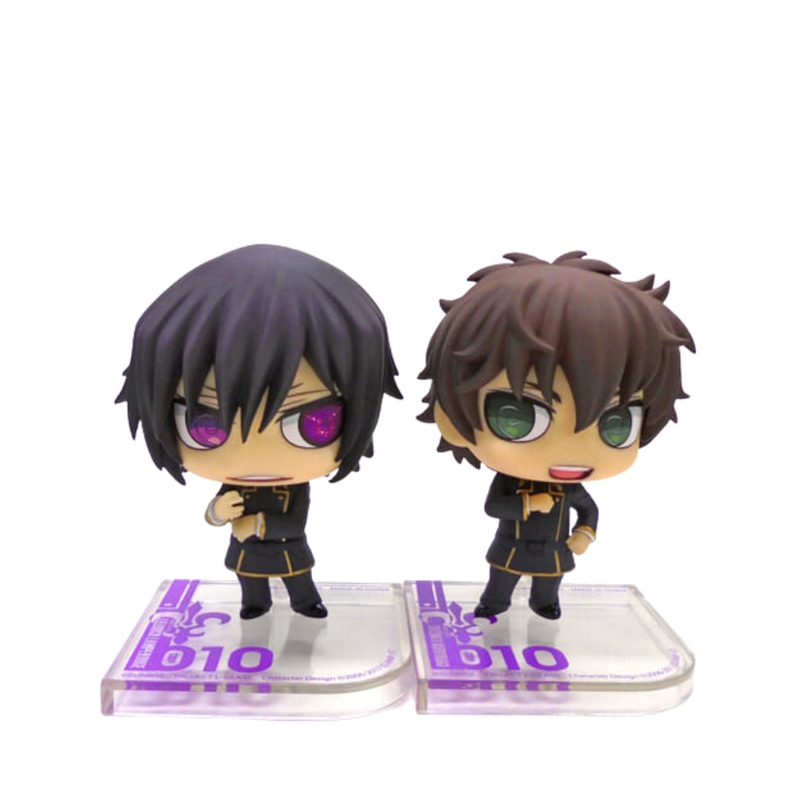 Chimi Mega Buddy Series! Code Geass Lelouch of the Rebellion Lelouch Lamperouge & Suzaku Kururugi Set