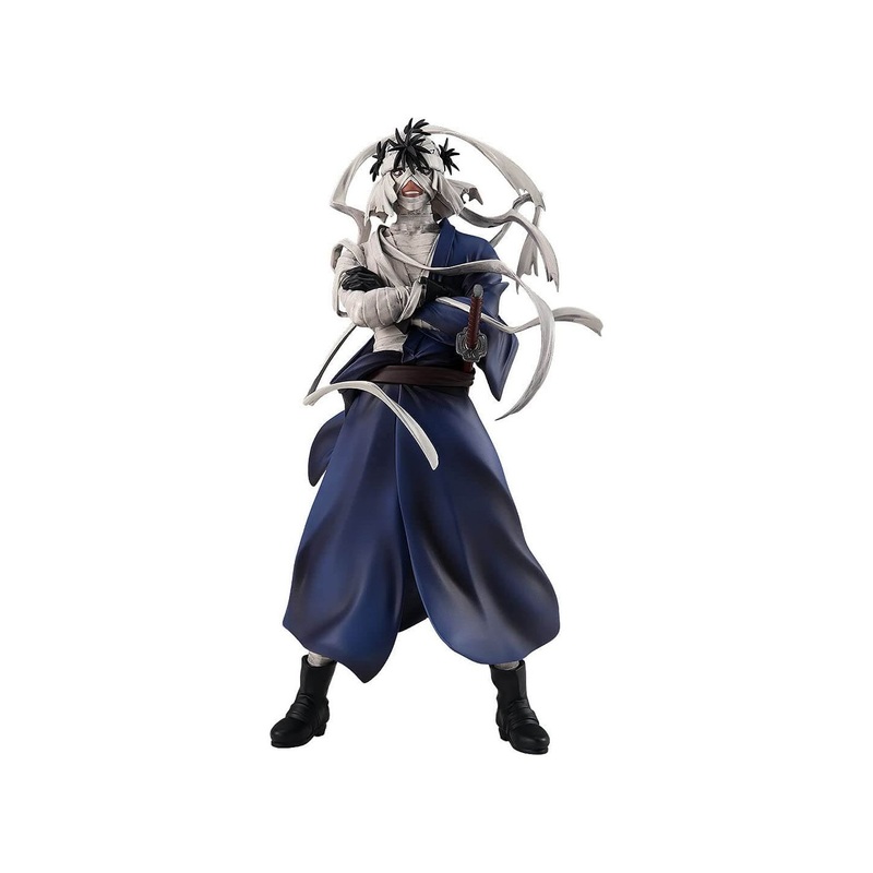 GOOD SMILE COMPANY – Pop Up Parade Rurouni Kenshin: Meiji Swordsman Romantic Story – Shishio Makoto Figure