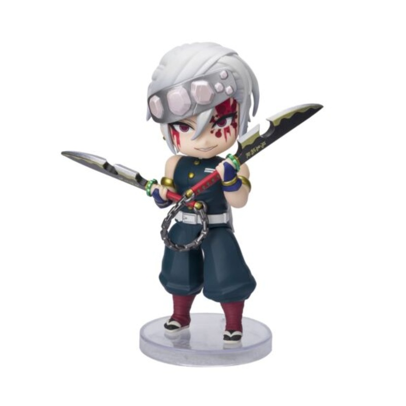 Demon Slayer Kimetsu No Yaiba Tengen Uzui Sound Breathing Version Figuarts Mini Action Figure by Bandai