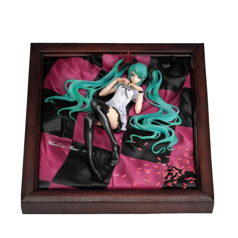 Hatsune Miku – Hatsune Miku World is Mine (Brown Frame) 1/8 Scale Pre-Painted Figure by Supercell