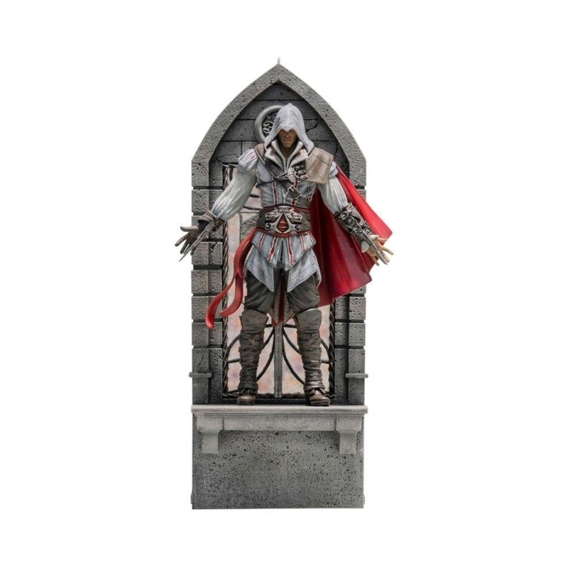 Iron Studios : Ezio Auditore Deluxe Art Scale 1/10 – AssassinS Creed II