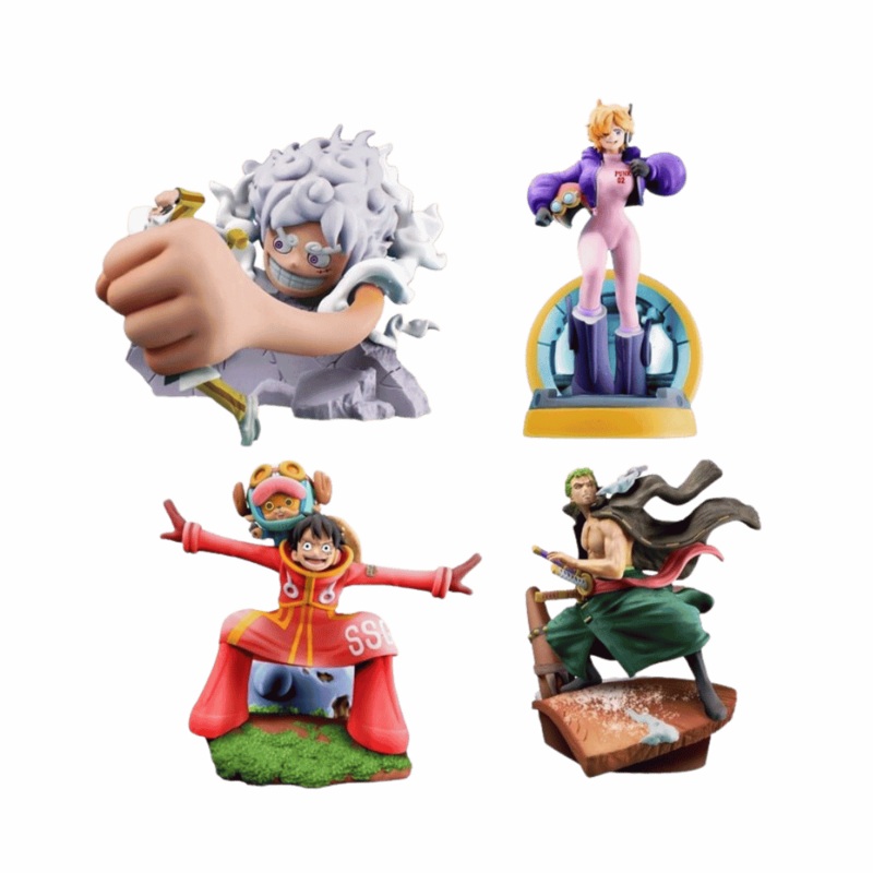 One Piece Petitrama series LOGBOX RE BIRTH Ver. Egghead By MegaHouse (1 Random)