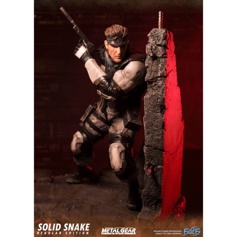 METAL GEAR SOLID SNAKE REGULAR STATUE