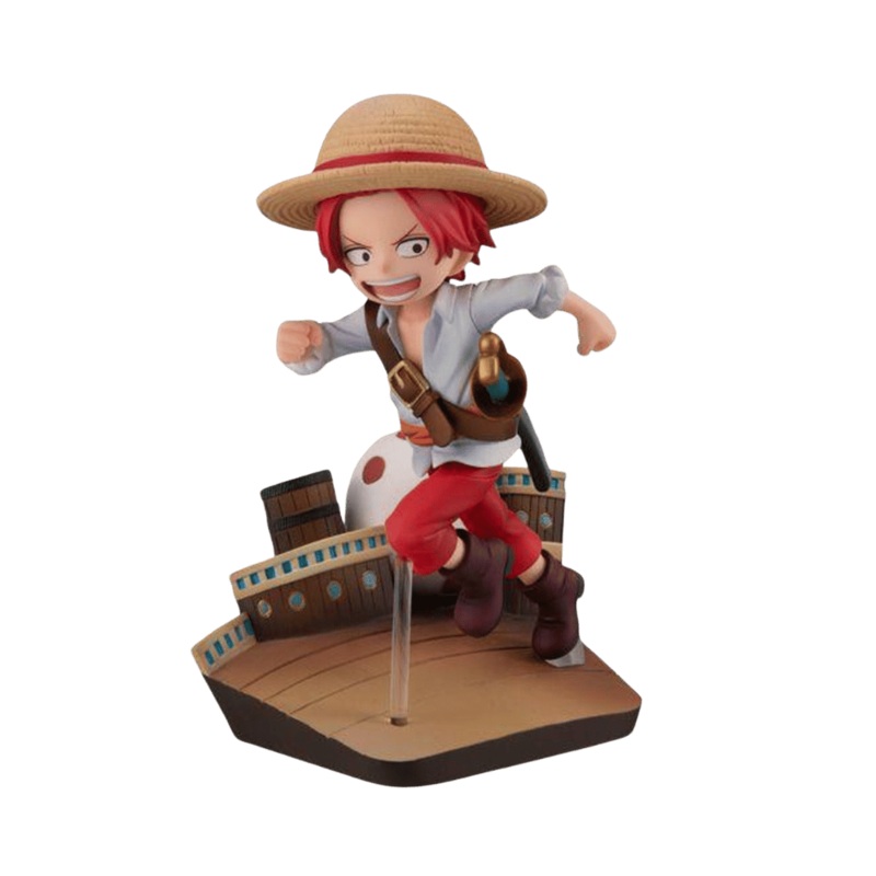 ONE PIECE Shanks RUNRUN RUN G.E.M. Series Figure By MegaHouse