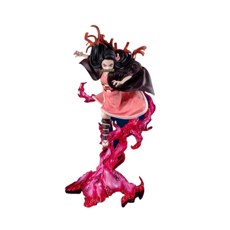 Demon Slayer Kimetsu no Yaiba Nezuko Kamado Blood Demon Art Figuarts Zero Statue By Bandai Tamashii