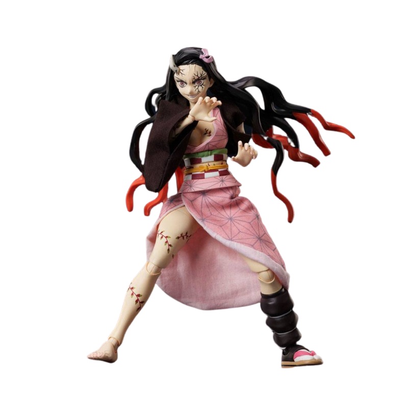 Demon Slayer Kimetsu no Yaiba Nezuko Kamado Demon Advancing Version 1/12 BUZZmod Action Figure