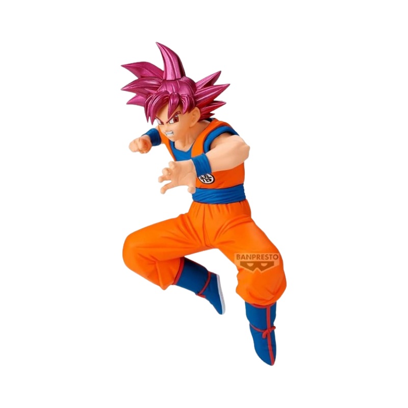 DRAGON BALL SUPER MATCH MAKERS SUPER SAIYAN GOD SON GOKU (VS BEERUS) Figure By Banpresto