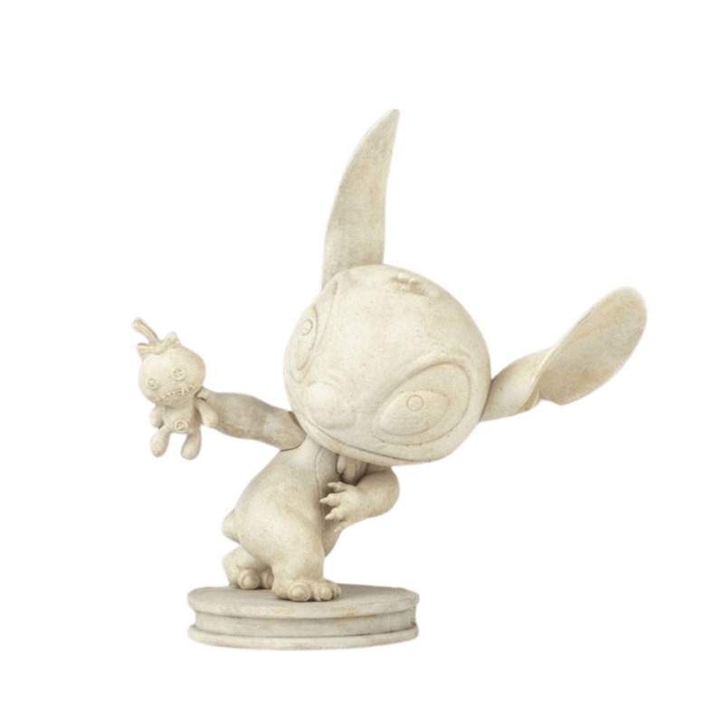 MEA-045 Stitch Art Gallery Series Stitch Sport’s Stone Statue By Beast Kingdom