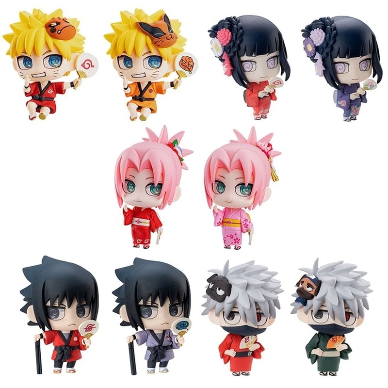 Naruto 10Th Anniversary Petit Chara Land Blind Box Figure