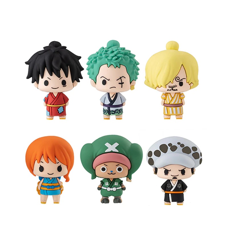 One Piece Wano Country Edition Chokorin Mascot Set by Megahouse