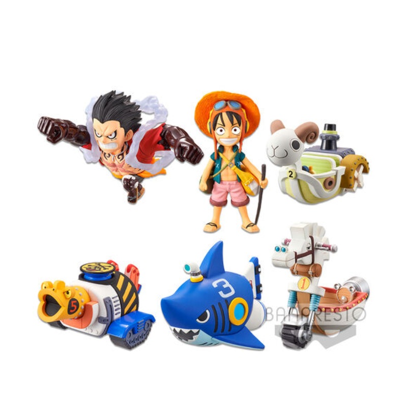 One Piece World Collectible Figures Chibi Treasure Rally Vol. 1