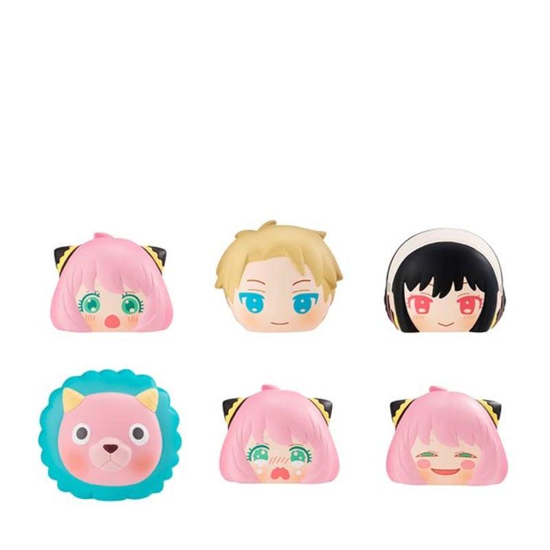 Spy X Family Fluffy Squeeze Bread Anti-Stress Figures