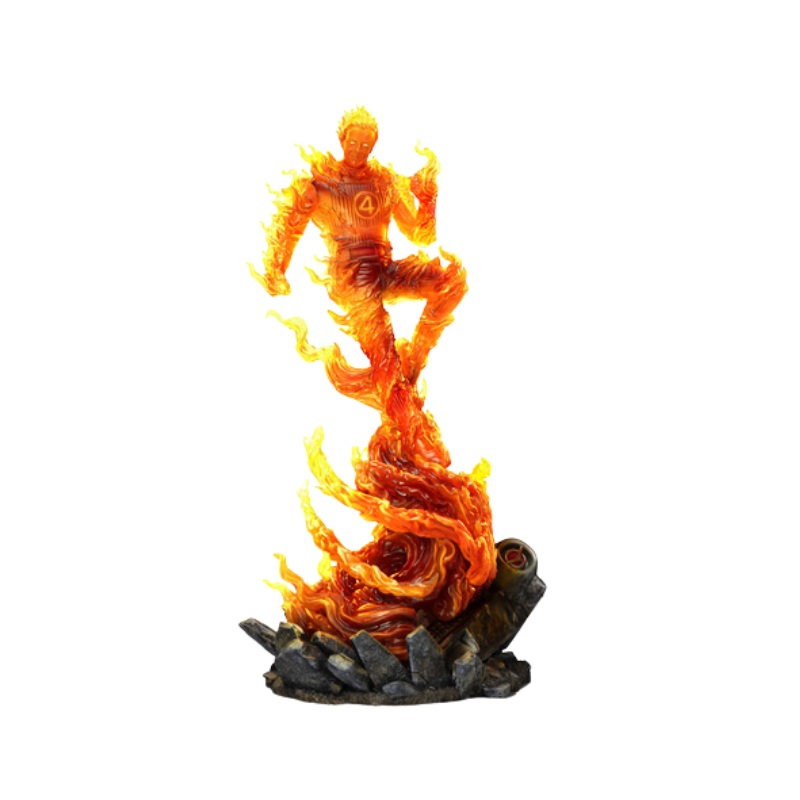 The Fantastic Four : First Steps The Human Torch 1/10 Art Scale Statue By Iron Studios