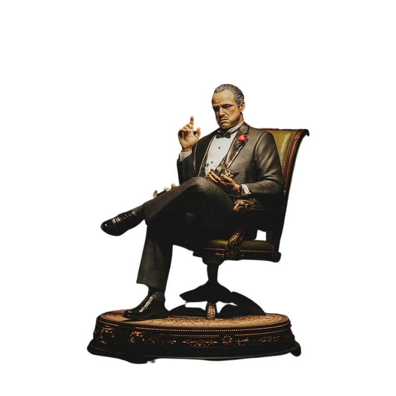 THE GODFATHER VITO ANDOLINI CORLEONE 1/3 SCALE STATUE BY DAMTOYS