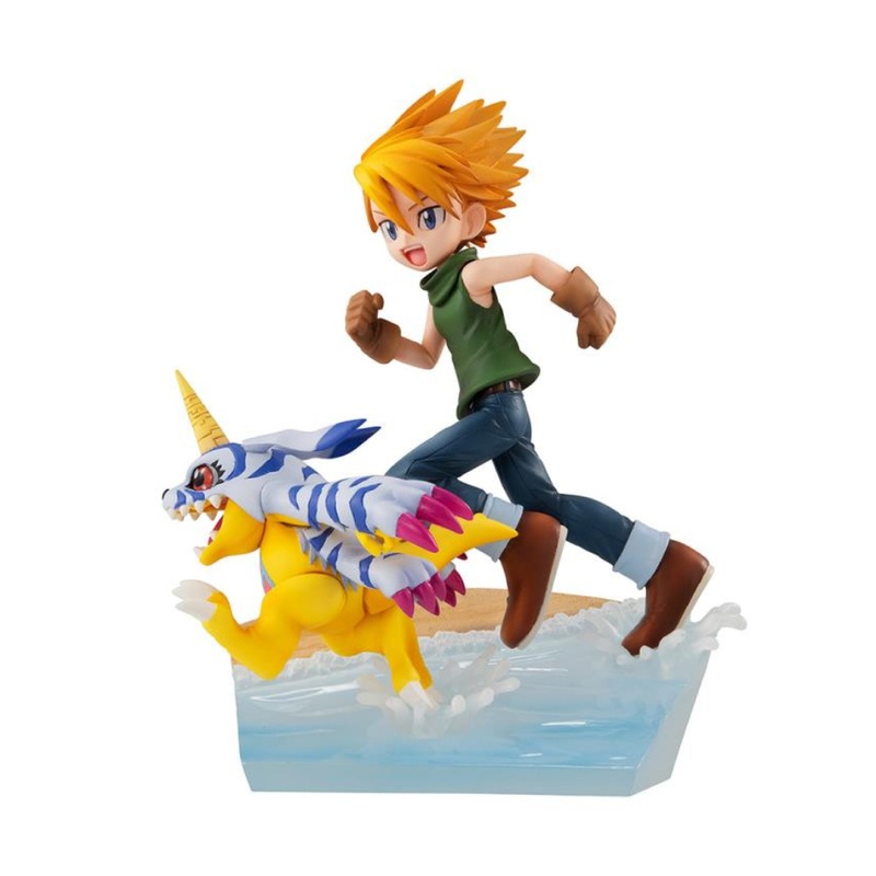 Digimon Adventure: Yamato Ishida & Gabumon 2022 Version G.E.M. Series Figure by MegaHouse