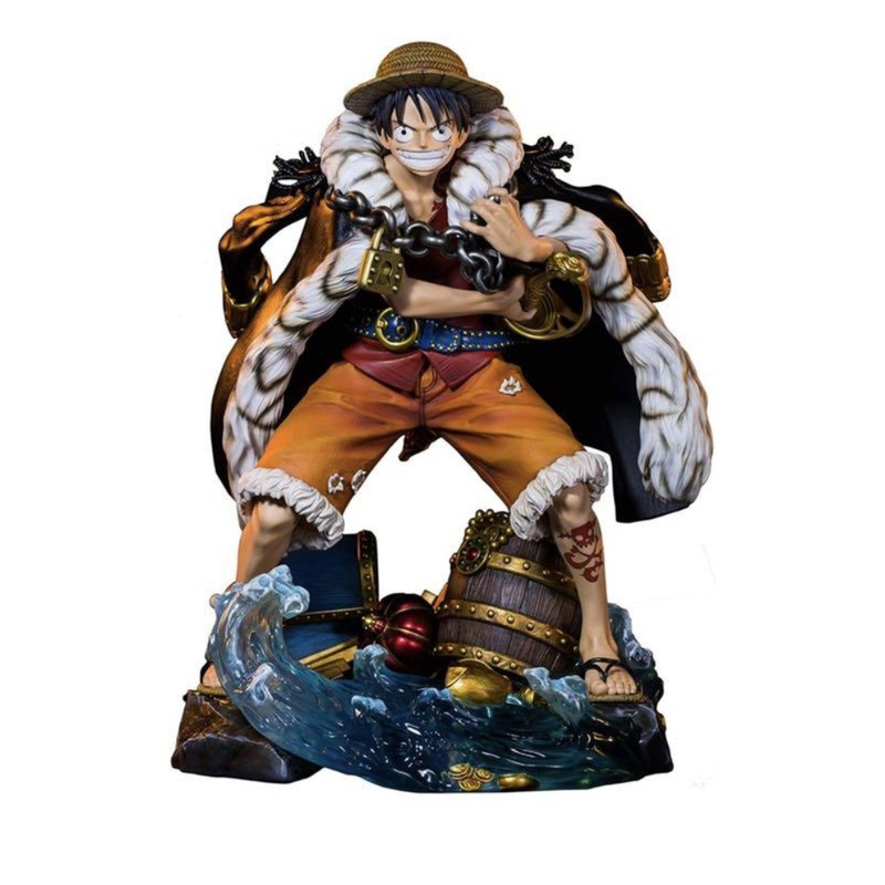 One Piece Log Collection Monkey D. Luffy 1/4 Scale Statue