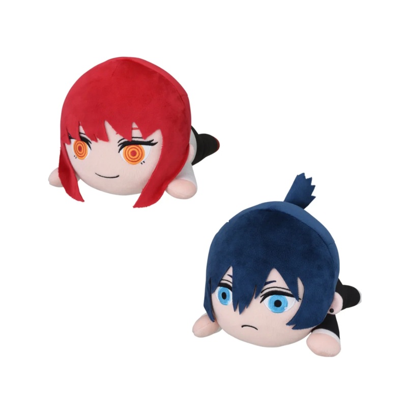 Chainsaw Man Makima and Aki Hayakawa  6″ Lay-Down Plush by Sega (1 Random)