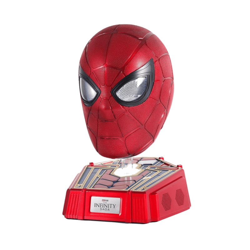 Marvel Iron Spider 1: 1 Collectible Wearable Helmet with base speaker By Killer Body