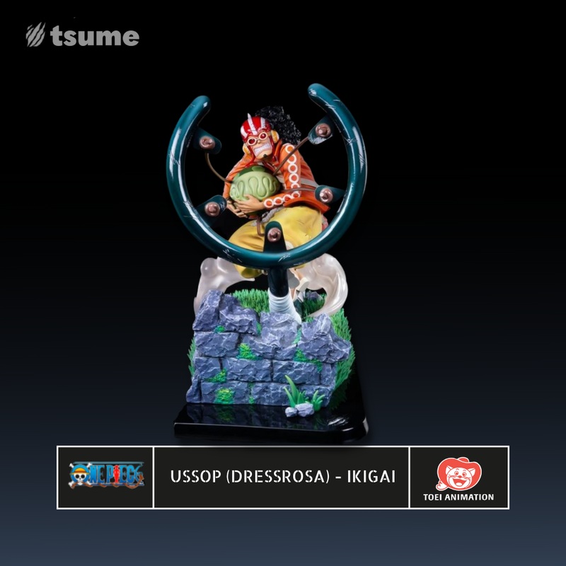 One Piece Ussop Dressrosa Version 1/6 Scale Ikigai Statue by Tsume Art