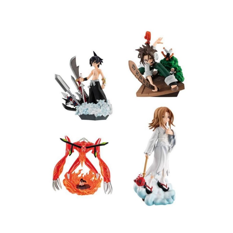 Shaman King Over Soul Petitrama Mini Collectible Series  by MegaHouse