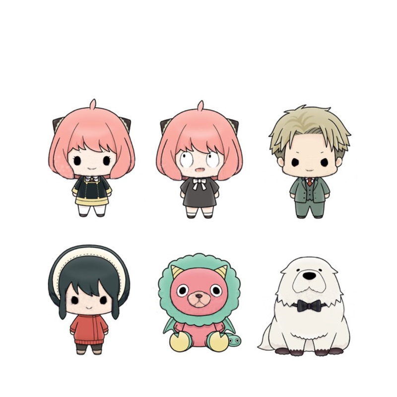 Spy x Family Chokorin Mascot Set by Megahouse