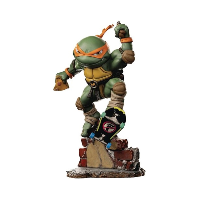 Teen Mutant Ninja Turtles Michaelangelo  Minico Statue by Iron Studios
