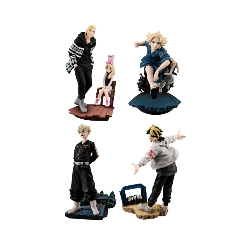 Tokyo Revengers Toman Heroic Scenes Vol.2 Petitrama Series Mini Collectible Figures