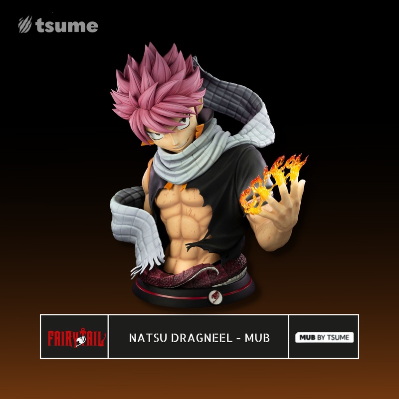 Fairy Tail  Natsu Dragneel 1/1 Scale  My Ultimate Bust Limited Edition Bust by Tsume Art