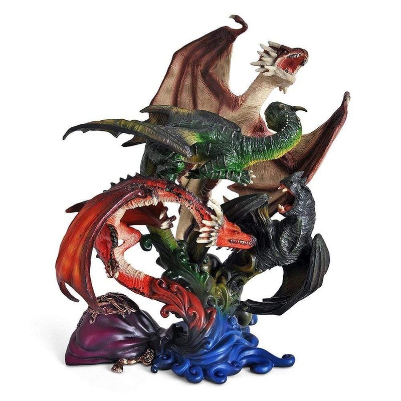 HP- Dragons of The First Task Sculpture