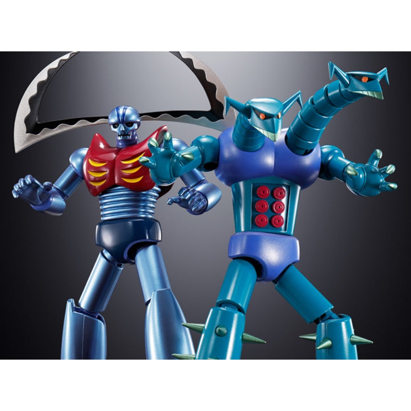 Mazinger Z Soul of Chogokin GX-25R Garada K-7 & GX-26R Doublas M-2