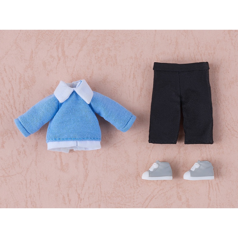 Nendoroid Doll Outfit Set: Campus Outfit  – Boy (Blue/Beige)