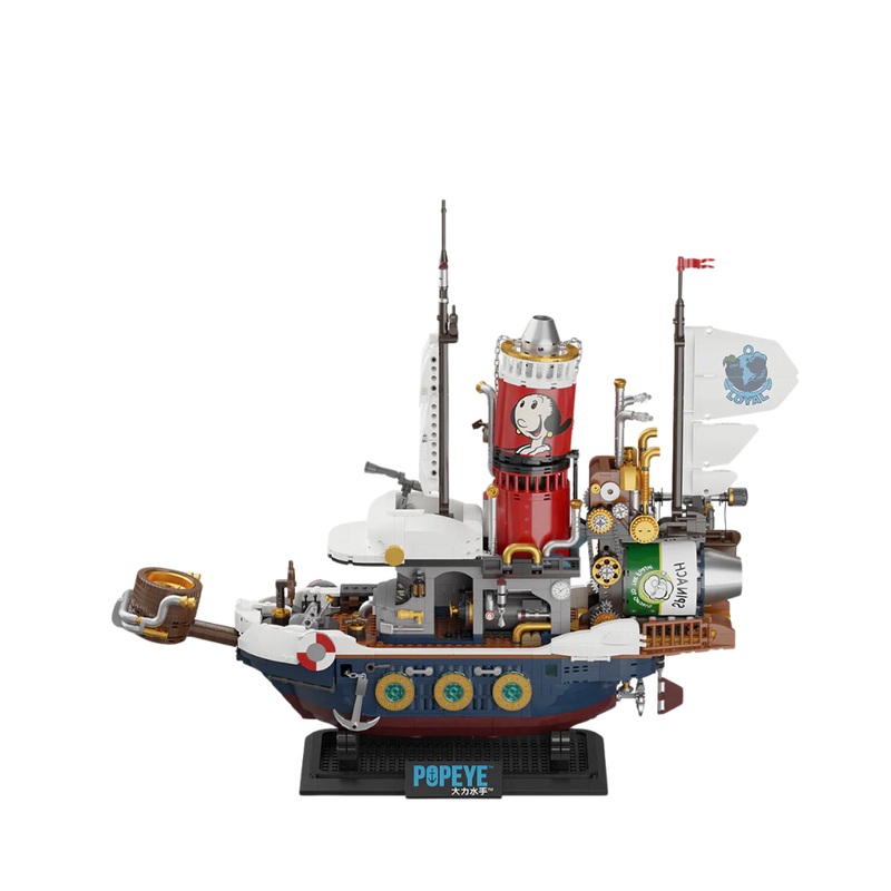 Popeye Steamship Brick Figure By Pantasy
