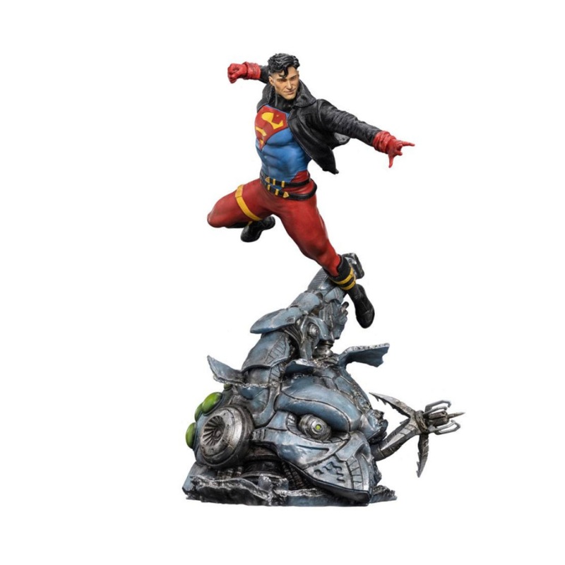 Dc Comics Super boy Art Scale 1/10 Statue By Iron Studios