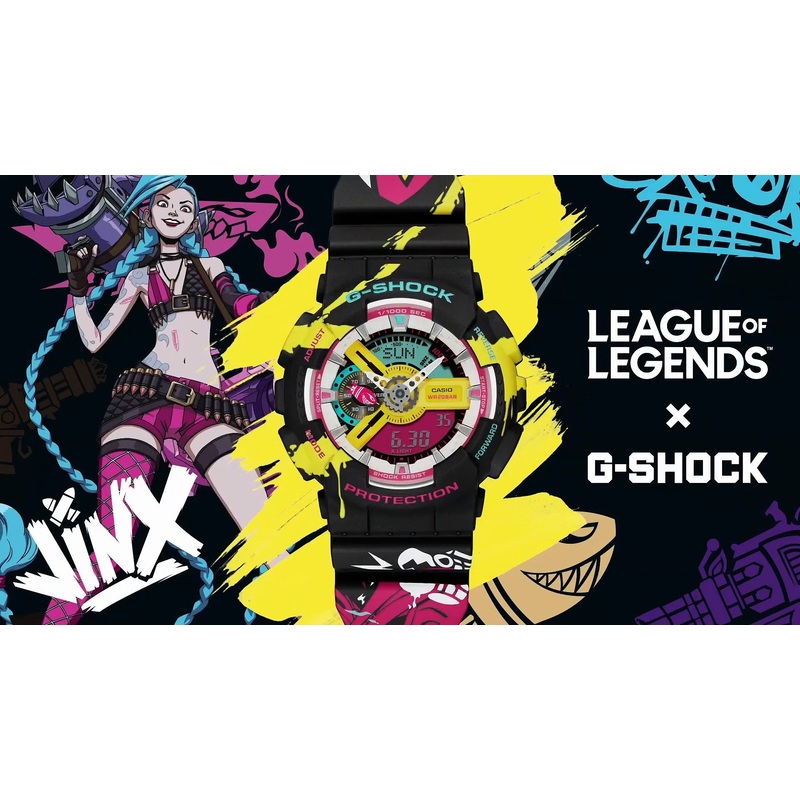 G-SHOCK x LEAGUE OF LEGENDS – GA-110LL-1AJR